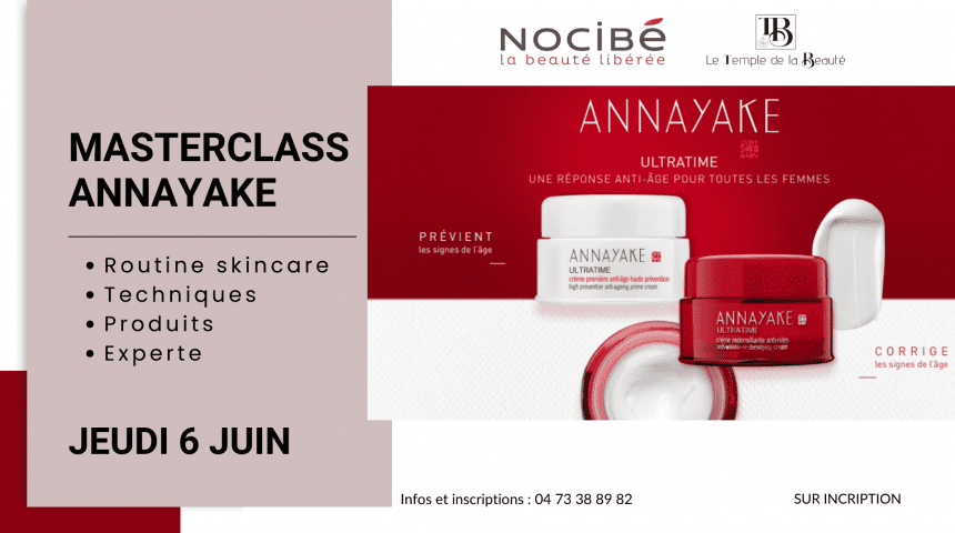Masterclass Annayake – Nocibé